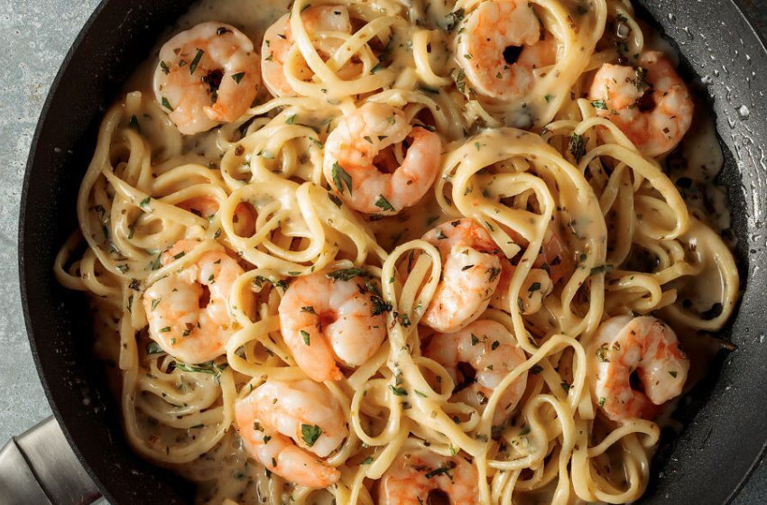  Shrimp and Pasta 
